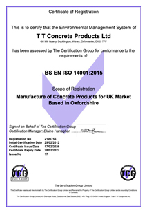 Downloads ISO 14001 Certificate